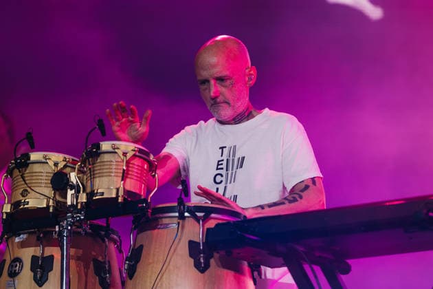 06.08.2026, Tartu. Moby performed a live show at the Tartu Song Festival Grounds, celebrating the 25th anniversary of his iconic album Play. Photo: Dmitri Kotjuh Järva Teataja Tartu Tartumaa Estonia 2DK06AUG26F040  Copyright: xDmitrixKotjuhx Moby
