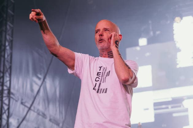 06.08.2026, Tartu. Moby performed a live show at the Tartu Song Festival Grounds, celebrating the 25th anniversary of his iconic album Play. Photo: Dmitri Kotjuh Järva Teataja Tartu Tartumaa Estonia 2DK06AUG26F057  Copyright: xDmitrixKotjuhx Moby