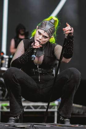 Skynd performing live at Bloodstock 2026 Skynd Ronnie James Dio Stage Bloodstock 2026 Catton Hall & Park Friday 7th August, Credit:Justine Louise Avalon  Copyright: xJustinexLouisex xAvalonx 1121277471
