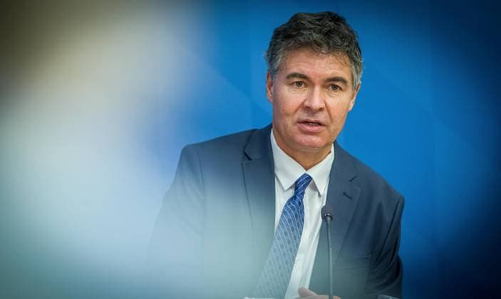 August 11, 2026, Munich, Bavaria, Germany: Bavarian Secret Service President MANFRED HAUSER. The Bavarian Verfassungsschutz (Secret Service, Office for the Protection of the Constitution) released its half-year report detailing the current threats to Bavaria and the country. The latest threats includes upticks in espionage, saboteurs, Islamist extremism and terror, as well as movements that seek to split society. Recent cases, such as the CSD attack in Berlin and the drone with explosives found at a Leipzig airport, have raised alert and readiness levels against all threats. Munich Germany  - ZUMAb160 20260811_abp_b160_015 Copyright: xSachellexBabbarx