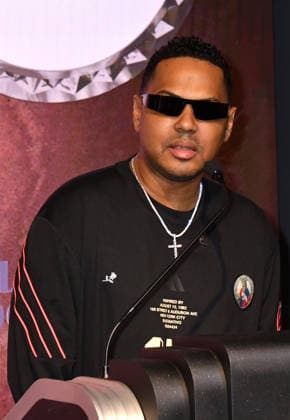 NEW YORK, NY- AUGUST 7: Santiago Matias aka Alofoke, lights the Empire State Building to Celebrate the 2026 Dominican Day Parade on August 7, 2026 in New York City. Copyright: xmpi099 MediaPunchx