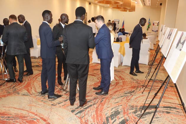 August 7, 2026, Juba, Ces Juba, South Sudan: The Russian Embassy in Juba, in collaboration with the Diplomatic Institute of the Ministry of Foreign Affairs and International Cooperation of South Sudan, hosted an event marking 15 years of diplomatic relations between Russia and South Sudan. The ceremony was attended by South Sudanese diplomats, as well as representatives of the Chinese, Sudanese, and Egyptian diplomatic missions Juba South Sudan  - ZUMAb132 20260807_zip_b132_014 Copyright: xSamirxBolx