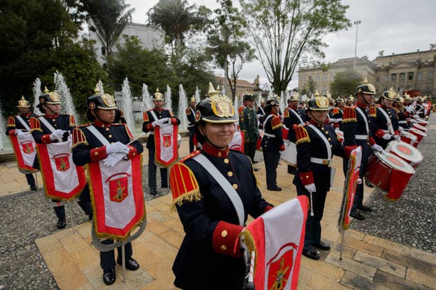 August 7, 2026, Bogota, Bogota D.C, Colombia: Colombian left-wing president Gustavo Petro (2022-2026) leaves the presidential palace Palacio de Narino ahead of the inauguration of president-elect Abelardo De la Espriella on August 7, 2026 in Bogota, Colombia. Bogota Colombia  - ZUMAvp1_ 20260807_zia_vp1_001 Copyright: xSebastianxBarrosx
