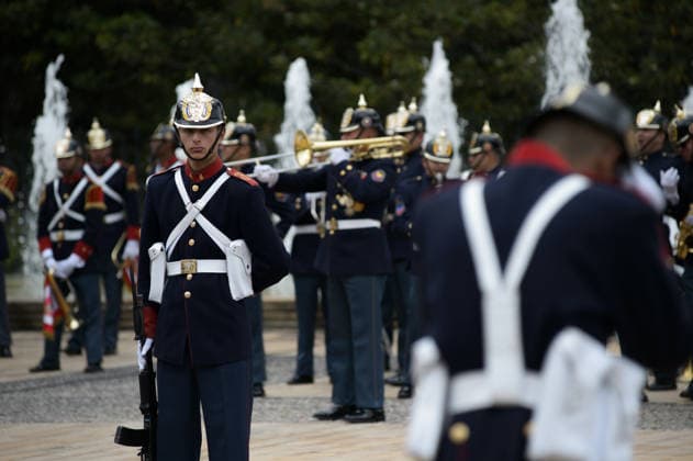 August 7, 2026, Bogota, Bogota D.C, Colombia: Colombian left-wing president Gustavo Petro (2022-2026) leaves the presidential palace Palacio de Narino ahead of the inauguration of president-elect Abelardo De la Espriella on August 7, 2026 in Bogota, Colombia. Bogota Colombia  - ZUMAvp1_ 20260807_zia_vp1_007 Copyright: xSebastianxBarrosx
