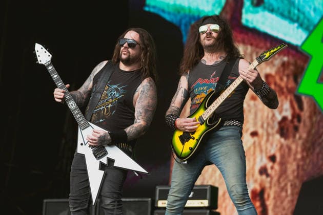 Municipal Waste live at Bloodstock 2026 Municipal Waste Ronnie James Dio Stage Bloodstock 2026 Catton Hall & Park Friday 7th August, Credit:Justine Louise Avalon  Copyright: xJustinexLouisex xAvalonx 1121365295