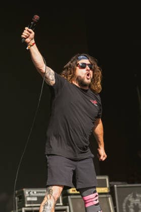 Municipal Waste live at Bloodstock 2026 Municipal Waste Ronnie James Dio Stage Bloodstock 2026 Catton Hall & Park Friday 7th August, Credit:Justine Louise Avalon  Copyright: xJustinexLouisex xAvalonx 1121365485