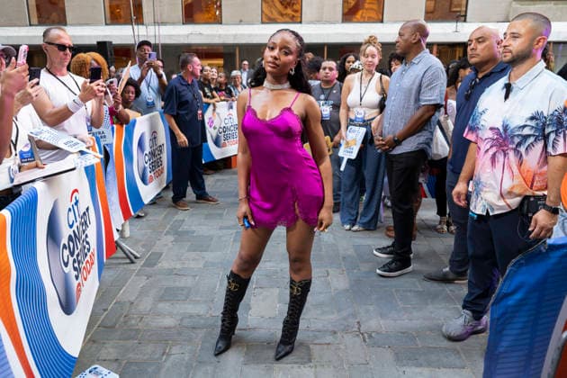 August 7, 2026, New York, New York, USA: AYRA STARR performs at the Today Show Citi Concert Series on NBC at Rockefeller Plaza in New York. 7 August 2026 New York USA - ZUMAa265 20260807_zep_a265_033 Copyright: xEricxAcquayex
