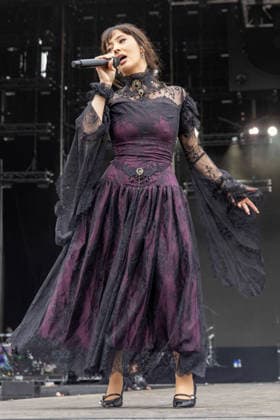 August 7, 2026, San Francisco, California, USA: Canadian singer FAOUZIA (FAOUZIA OUIHYA) during Outside Lands Music Festival in San Francisco, California San Francisco USA  - ZUMAs135 20260807_zap_s135_003 Copyright: xDanielxDeSloverx