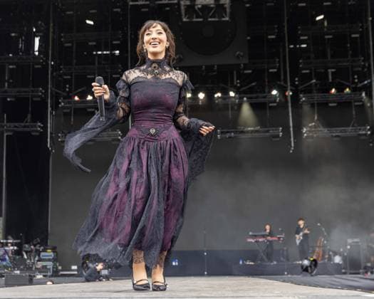 August 7, 2026, San Francisco, California, USA: Canadian singer FAOUZIA (FAOUZIA OUIHYA) during Outside Lands Music Festival in San Francisco, California San Francisco USA  - ZUMAs135 20260807_zap_s135_007 Copyright: xDanielxDeSloverx
