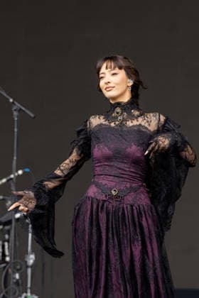 August 7, 2026, San Francisco, California, USA: Canadian singer FAOUZIA (FAOUZIA OUIHYA) during Outside Lands Music Festival in San Francisco, California San Francisco USA  - ZUMAs135 20260807_zap_s135_016 Copyright: xDanielxDeSloverx