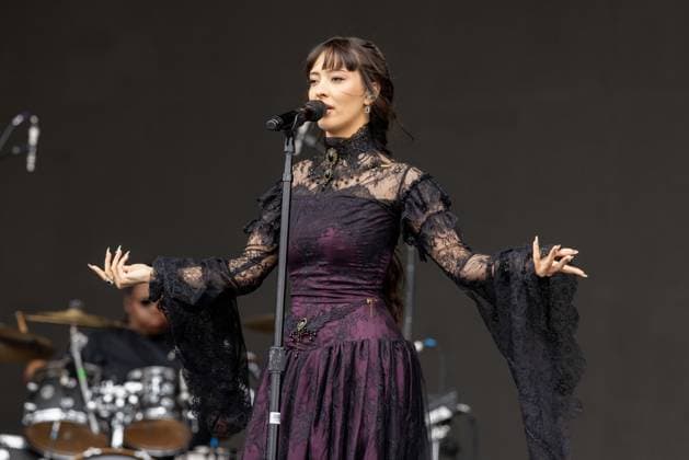 August 7, 2026, San Francisco, California, USA: Canadian singer FAOUZIA (FAOUZIA OUIHYA) during Outside Lands Music Festival in San Francisco, California San Francisco USA  - ZUMAs135 20260807_zap_s135_018 Copyright: xDanielxDeSloverx