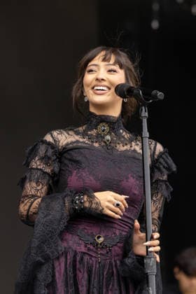 August 7, 2026, San Francisco, California, USA: Canadian singer FAOUZIA (FAOUZIA OUIHYA) during Outside Lands Music Festival in San Francisco, California San Francisco USA  - ZUMAs135 20260807_zap_s135_022 Copyright: xDanielxDeSloverx