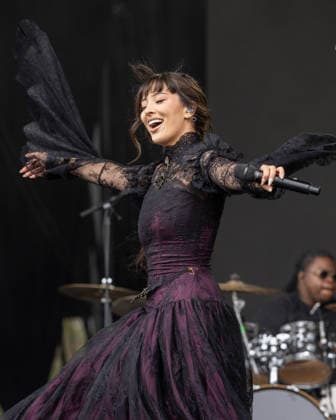 August 7, 2026, San Francisco, California, USA: Canadian singer FAOUZIA (FAOUZIA OUIHYA) during Outside Lands Music Festival in San Francisco, California San Francisco USA  - ZUMAs135 20260807_zap_s135_035 Copyright: xDanielxDeSloverx