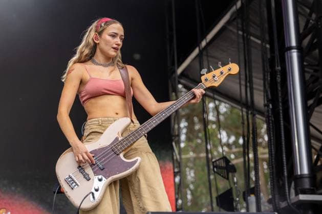 August 7, 2026, San Francisco, California, USA: KATE HALTER of Die Spitz during Outside Lands Music Festival in San Francisco, California San Francisco USA  - ZUMAs135 20260807_zap_s135_082 Copyright: xDanielxDeSloverx