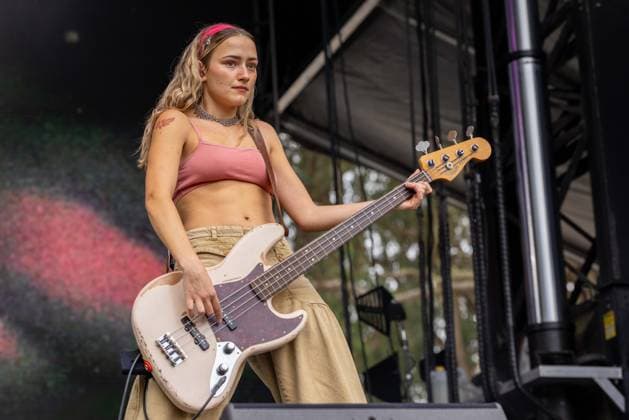 August 7, 2026, San Francisco, California, USA: KATE HALTER of Die Spitz during Outside Lands Music Festival in San Francisco, California San Francisco USA  - ZUMAs135 20260807_zap_s135_084 Copyright: xDanielxDeSloverx