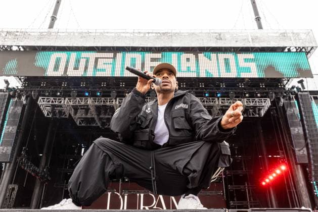 August 7, 2026, San Francisco, California, USA: Singer DURAND BERNARR during Outside Lands Music Festival in San Francisco, California San Francisco USA  - ZUMAs135 20260807_zap_s135_093 Copyright: xDanielxDeSloverx