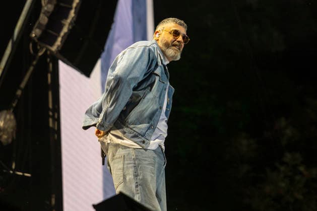 Sido performt auf der Bühne beim Taubertal-Festival 2026 in Rothenburg ob der Tauber, Deutschland, am 7. August 2026. *** Sido performs on stage at the Taubertal Festival 2026 in Rothenburg ob der Tauber, Germany, on August 7, 2026 Copyright: HMBxMedia xHeikoxBecker