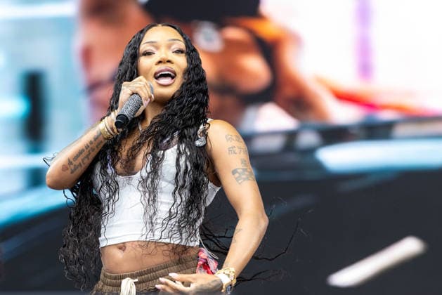 August 7, 2026, San Francisco, California, USA: Rapper GLORILLA (GLORIA WOODS) during Outside Lands Music Festival in San Francisco, California San Francisco USA  - ZUMAs135 20260807_zap_s135_116 Copyright: xDanielxDeSloverx
