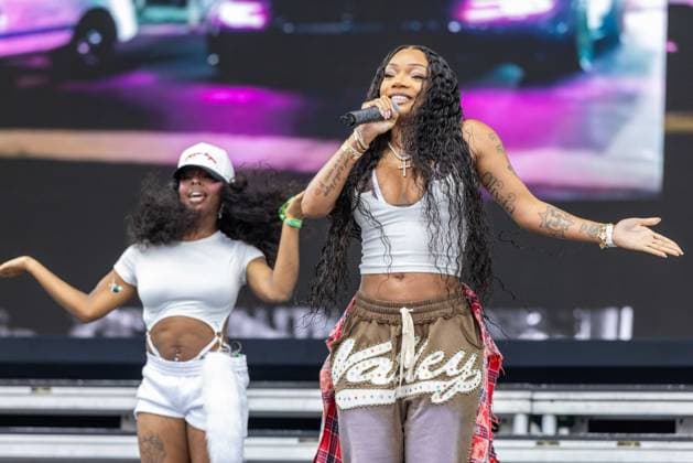 August 7, 2026, San Francisco, California, USA: Rapper GLORILLA (GLORIA WOODS) during Outside Lands Music Festival in San Francisco, California San Francisco USA  - ZUMAs135 20260807_zap_s135_117 Copyright: xDanielxDeSloverx