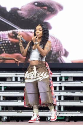August 7, 2026, San Francisco, California, USA: Rapper GLORILLA (GLORIA WOODS) during Outside Lands Music Festival in San Francisco, California San Francisco USA  - ZUMAs135 20260807_zap_s135_121 Copyright: xDanielxDeSloverx