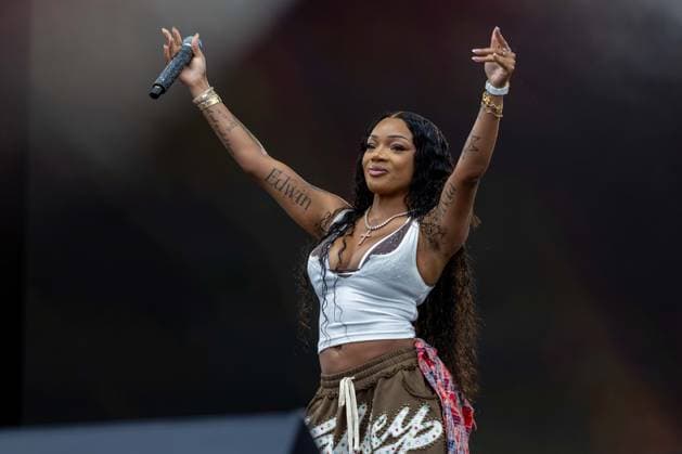 August 7, 2026, San Francisco, California, USA: Rapper GLORILLA (GLORIA WOODS) during Outside Lands Music Festival in San Francisco, California San Francisco USA  - ZUMAs135 20260807_zap_s135_140 Copyright: xDanielxDeSloverx
