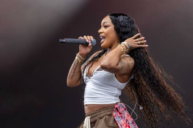 August 7, 2026, San Francisco, California, USA: Rapper GLORILLA (GLORIA WOODS) during Outside Lands Music Festival in San Francisco, California San Francisco USA  - ZUMAs135 20260807_zap_s135_141 Copyright: xDanielxDeSloverx