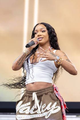 August 7, 2026, San Francisco, California, USA: Rapper GLORILLA (GLORIA WOODS) during Outside Lands Music Festival in San Francisco, California San Francisco USA  - ZUMAs135 20260807_zap_s135_146 Copyright: xDanielxDeSloverx
