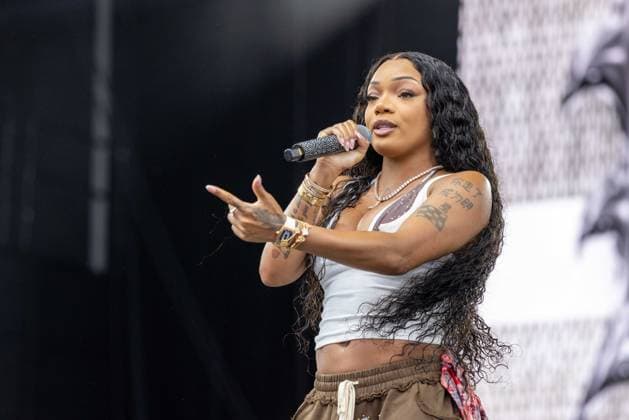 August 7, 2026, San Francisco, California, USA: Rapper GLORILLA (GLORIA WOODS) during Outside Lands Music Festival in San Francisco, California San Francisco USA  - ZUMAs135 20260807_zap_s135_155 Copyright: xDanielxDeSloverx