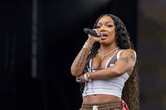 August 7, 2026, San Francisco, California, USA: Rapper GLORILLA (GLORIA WOODS) during Outside Lands Music Festival in San Francisco, California San Francisco USA  - ZUMAs135 20260807_zap_s135_157 Copyright: xDanielxDeSloverx
