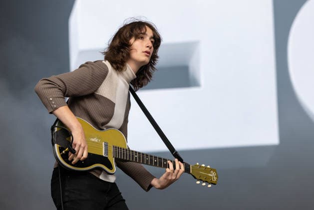 August 7, 2026, San Francisco, California, USA: EMILY GREEN of Geese during Outside Lands Music Festival in San Francisco, California San Francisco USA  - ZUMAs135 20260807_zap_s135_173 Copyright: xDanielxDeSloverx