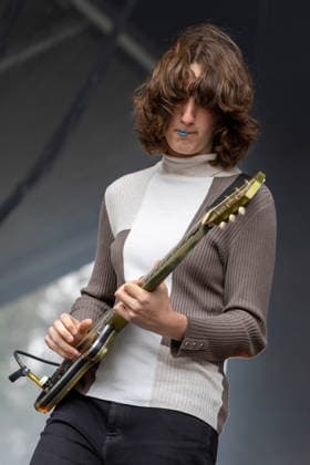 August 7, 2026, San Francisco, California, USA: EMILY GREEN of Geese during Outside Lands Music Festival in San Francisco, California San Francisco USA  - ZUMAs135 20260807_zap_s135_179 Copyright: xDanielxDeSloverx