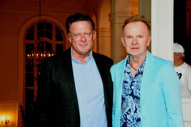 Fritz Scheuermann Schauspieler Poetentaler Preisträger Willy Astor, Kabarettist München 07.08.2026 Silbersaal Deutsches Theater Turmschreiber Bayerischer Poetentaler Verleihung Foto Muenchen *** Fritz Scheuermann, actor; Willy Astor, Poetentaler Award winner; cabaret artist; Munich, August 7, 2026; Silbersaal, Deutsches Theater; Turmschreiber; Bavarian Poetentaler Award Ceremony; photo: Munich