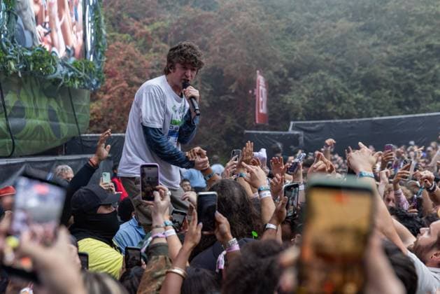 August 7, 2026, San Francisco, California, USA: BRENDAN YATES of Turnstile during Outside Lands Music Festival in San Francisco, California San Francisco USA  - ZUMAs135 20260807_zap_s135_191 Copyright: xDanielxDeSloverx