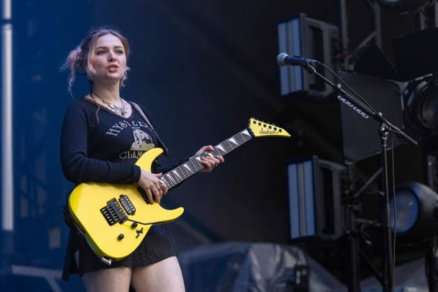 August 7, 2026, San Francisco, California, USA: MEG MILLS of Turnstile during Outside Lands Music Festival in San Francisco, California San Francisco USA  - ZUMAs135 20260807_zap_s135_194 Copyright: xDanielxDeSloverx