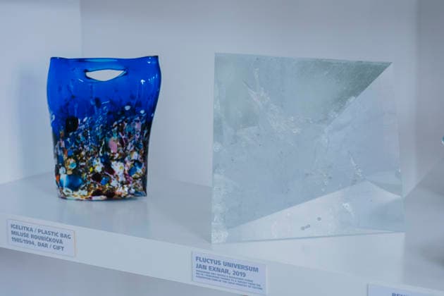 The State Museum of Glass and Costume Jewelry presents newly acquired exhibits - sculptures by Jan Exnar and Bohumil Elias Jr., as well as part of the historical glass collection from the estate of theater and film director Petr Weigl in its exhibition in Jablonec nad Nisou, Czech Republic, August 6, 2026. (CTKxPhoto RadekxPetrasek) CTKPhotoP2026080701958  CTKPhotoP2026080701958