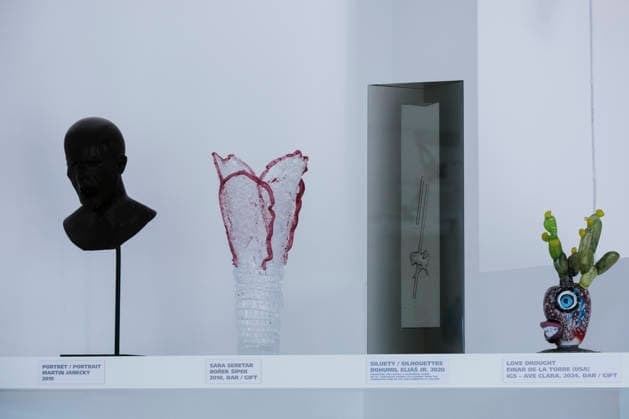 The State Museum of Glass and Costume Jewelry presents newly acquired exhibits - sculptures by Jan Exnar and Bohumil Elias Jr., as well as part of the historical glass collection from the estate of theater and film director Petr Weigl in its exhibition in Jablonec nad Nisou, Czech Republic, August 6, 2026. (CTKxPhoto RadekxPetrasek) CTKPhotoP2026080701963  CTKPhotoP2026080701963