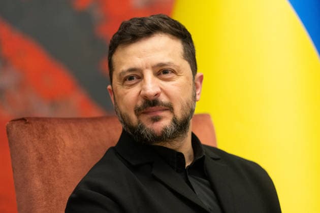 August 8, 2026, Belgrade, Central Serbia, Serbia: 202688, Belgrade, Serbia - Serbian President VUCIC ALEKSANDAR hosts Ukrainian President VOLODYMYR ZELENSKYY during his official visit to the Republic of Serbia at the Palace of Serbia. Belgrade Serbia - ZUMAd223 20260808_zip_d223_021 Copyright: xMarkoxDimicx