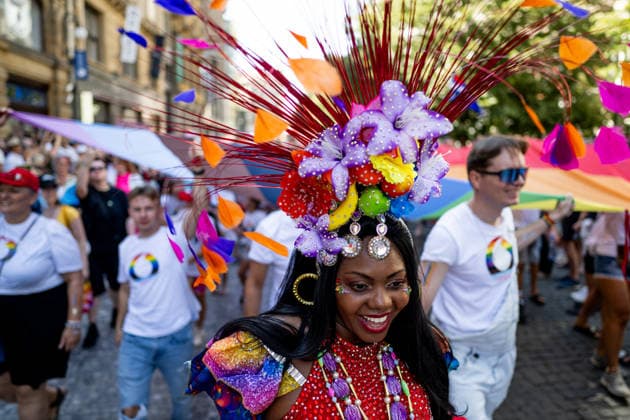 Prague Pride March for Equality and Respect, on August 8, 2026, in Prague, Czech Republic. (CTKxPhoto OndrejxDeml) CTKPhotoP2026080802367  CTKPhotoP2026080802367