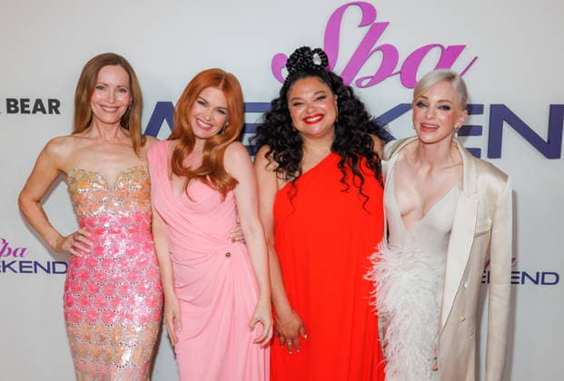 LAS VEGAS, NV - August 7, 2026 : ***HOUSE COVERAGE*** Leslie Mann, Isla Fisher, Michelle Buteau and Anna Faris pictured at the Las Vegas World Premiere of Black Bear™s SPA WEEKEND at the BleauLive Theater at Fontainebleau Las Vegas in partnership with Getaways by Southwest in Las Vegas, NV on August 7, 2026. Copyright: xGDPxPhotos xMediaPunchx
