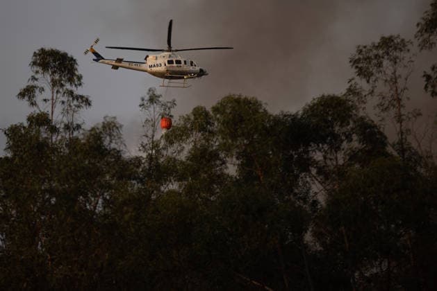 The wildfire in Niebla, Huelva, remains active, with more than 4,000 hectares affected The wildfire in Niebla, Huelva, remains active, with more than 4,000 hectares affected August 8, 2026, in Niebla, Huelva, Andalusia, Spain The wildfire that broke out this past Thursday in the Raboconejo area of Niebla, Huelva, has spread to over 4,000 hectares, and the emergency phase—Operational Level 2—remains in effect, due to constantly shifting winds that are hampering the efforts of more than 300 firefighters working to extinguish it. AUGUST 8, 2026 Niebla, Huelva, Andalusia, Spain Niebla, Huelva, Andalusia, Spain Spain  Copyright: xClaraxCarrascox 7706223