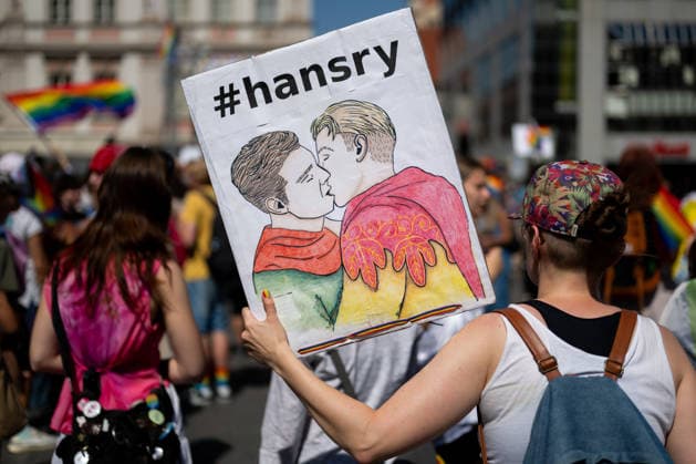 Prague Pride March for Equality and Respect, on August 8, 2026, in Prague, Czech Republic. (CTKxPhoto OndrejxDeml) CTKPhotoP2026080803221  CTKPhotoP2026080803221