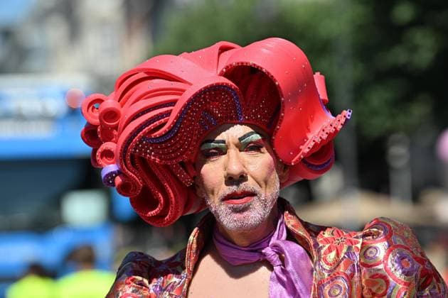 the 2026 edition of the Antwerp Pride Parade, part of the Antwerp Pride 2022 festivities that celebrate and support the lesbian, gay, bisexual and transgender oriented people and their allies, Friday 07 August 2026 in Antwerpen.  JONASxROOSENS 182954133
