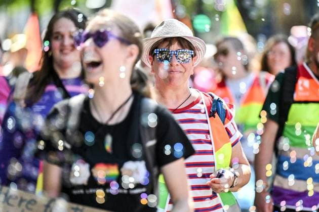 Ruhr Pride CSD ** NUR FÜR REDAKTIONELLE ZWECKE ** EDITORIAL USE ONLY **<p>Ruhr Pride CSD am Samstag, 8. August 2026 in Essen. Tausende nehmen an der Queeren Parade teil. Deutschland NRW Essen Copyright: VladimirxWegener *** Ruhr Pride CSD ** FOR EDITORIAL PURPOSES ONLY ** EDITORIAL USE ONLY ** p Ruhr Pride CSD on Saturday, August 8, 2026, in Essen Thousands take part in the Queer Parade Germany NRW Essen Copyright VladimirxWegener Copyright: VladimirxWegener doc872lb63ryaf17ccrn11mq ,EDITORIAL USE ONLY