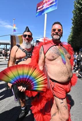 Antwerp Pride Parade ANTWERPEN, BELGIUM - AUGUST 08: Pride is a form of protest, and at the heart of Antwerp Pride activities is the Antwerp Pride Parade..The parade walks through the streets of Antwerp,mainly along the quays on August 08, 2026 in Antwerpen, Belgium, 08 08 2026 Antwerpen Belgium  Copyright: xBertxVanxDenxBrouckex