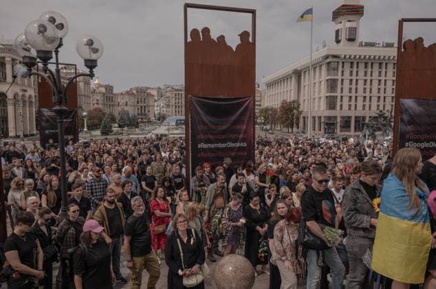 August 8, 2026, Kyiv, Ukraine: On August 8, 2026, Kyiv said farewell to Oleksii Yukov, who spent more than 25 years searching for the fallen on the frontlines of Ukriane and returned them to their families. Kyiv - ZUMAj167 20260808_zip_j167_013 Copyright: xSvetxJacquelinex
