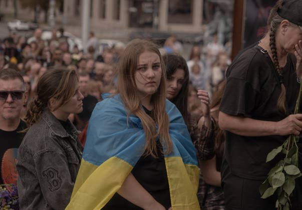 August 8, 2026, Kyiv, Ukraine: On August 8, 2026, Kyiv said farewell to Oleksii Yukov, who spent more than 25 years searching for the fallen on the frontlines of Ukriane and returned them to their families. Kyiv - ZUMAj167 20260808_zip_j167_015 Copyright: xSvetxJacquelinex