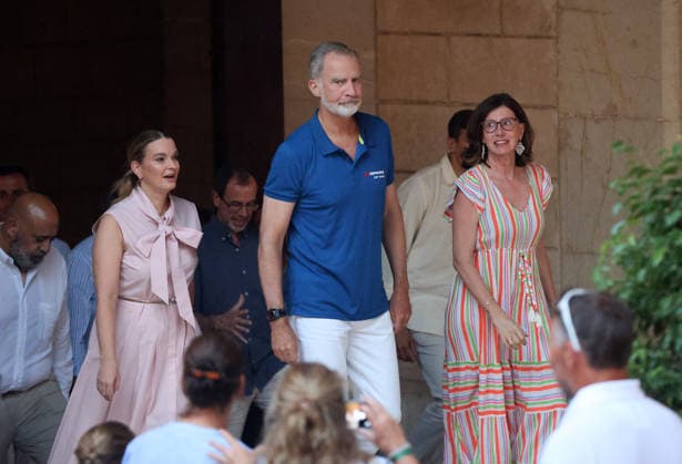 King Felipe VI Presents Awards to the Champions of the 44th Copa del Rey de Vela King Felipe VI, alongside the president of the Balearic Islands government, Marga Prohens, during the awards ceremony for the 44th Copa del Rey de Vela Mapfre at the Almudaina Palace on August 8, 2026, in Palma de Mallorca, Balearic Islands, Spain This is one of the most important regattas in the Mediterranean, which has met participation expectations, featuring six highly competitive classes and already exceeding 100 registered teams, representing nearly twenty countries, with almost a thousand sailors in a competition that begins on Tuesday, August 4, and ends on Saturday, August 8. AWARDS SAILING RACES BOATS Raú Spain  Copyright: xRaulxTerrelx 7706567