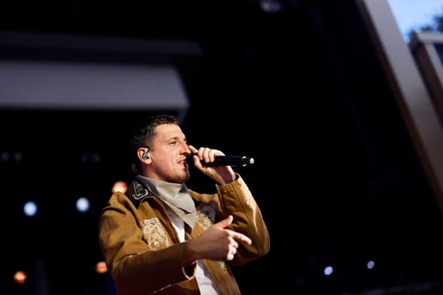 Rapper Tream treamiboii (Timo Grabinger) bei seinem Konzert im Tanzbrunnen. Köln, 08.08.2026 NRW Deutschland *** Rapper Tream treamiboii Timo Grabinger at his concert at the Tanzbrunnen in Cologne, August 8, 2026, North Rhine-Westphalia, Germany Copyright: xChristophxHardtx