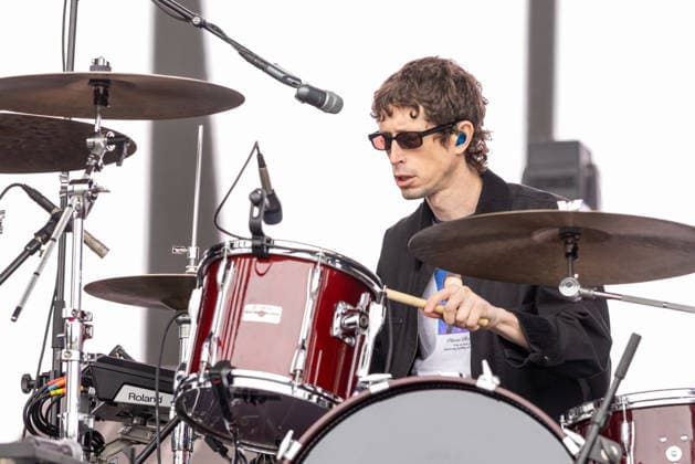 August 8, 2026, San Francisco, California, USA: MATIAS VERDUGA of Argentinian band Bandalos Chinos during Outside Lands Music Festival in San Francisco, California San Francisco USA  - ZUMAs135 20260808_zap_s135_003 Copyright: xDanielxDeSloverx