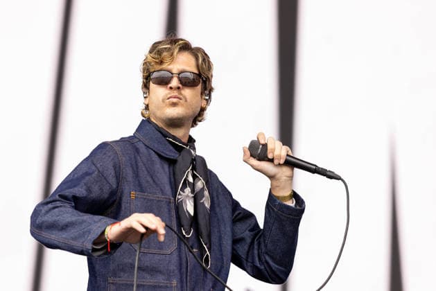 August 8, 2026, San Francisco, California, USA: GREGORIO DEGANO of Argentinian band Bandalos Chinos during Outside Lands Music Festival in San Francisco, California San Francisco USA  - ZUMAs135 20260808_zap_s135_010 Copyright: xDanielxDeSloverx